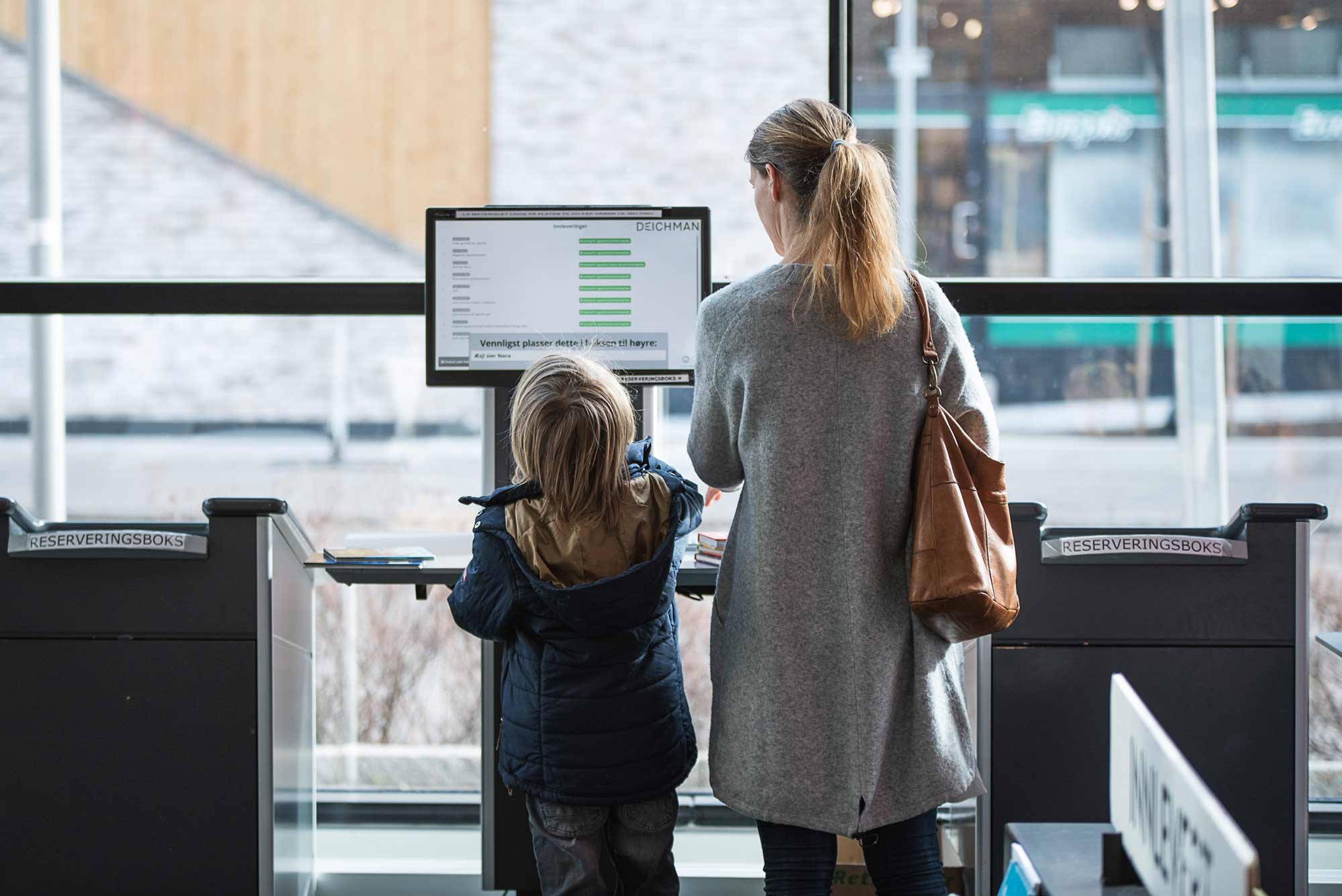 Formidlingsdata - besøkende på Lambertseter bibliotek